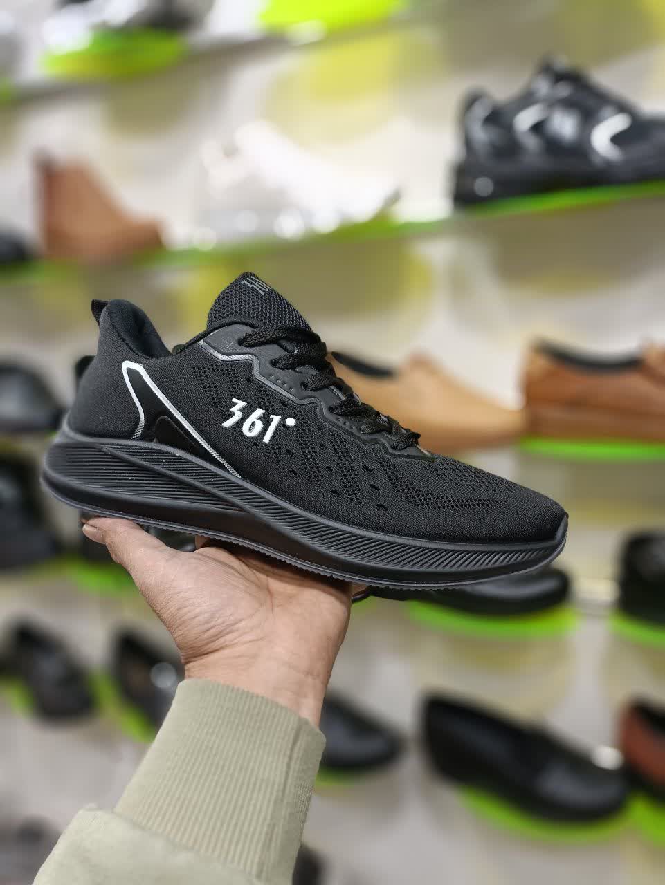 کفش رانینگ مردانه 361 | زیره پلی‌اورتان (PU) سبک با قابلیت گردش هوای تخصصی، سایز ۴۱ تا ۴۴ +ارسال رایگان کد 2177