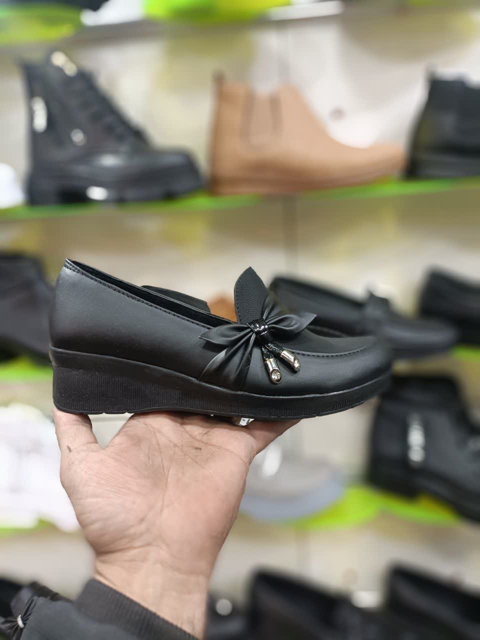 کفش زنانه ی طبی اداری مجلسی کد 2184+ ارسال رایگان